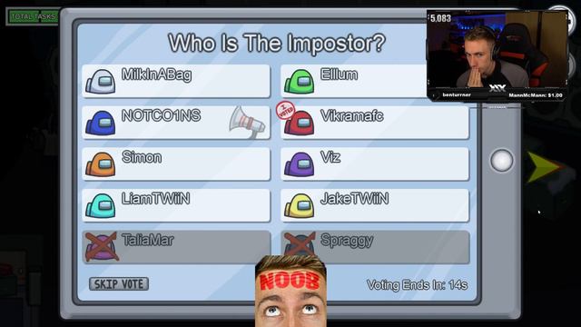 900 IQ PLAY to FIGURE OUT the IMPOSTORS! (Among Us) смотреть онлайн