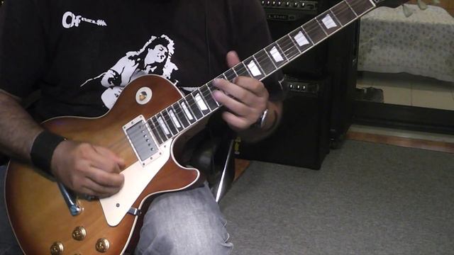 Panos A.Arvanitis meet Zakk meet Yngwie Gibson Les Paul '59 Handmade by John Drimaropoulos смотреть онлайн