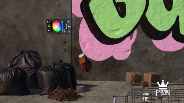 SUPERCAL | Kingspray Graffiti VR смотреть онлайн