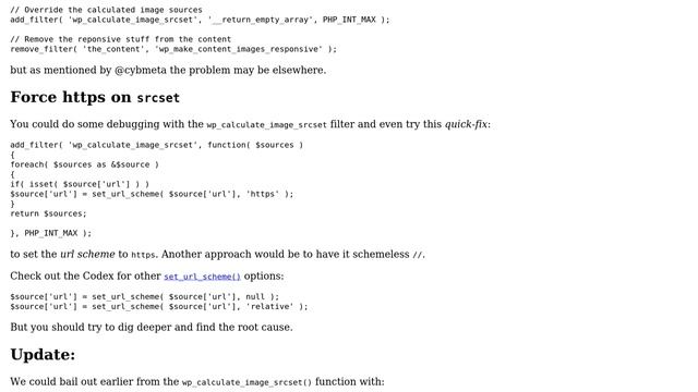 Wordpress: How do I disable responsive images in WP 4.4? (5 Solutions!!) смотреть онлайн