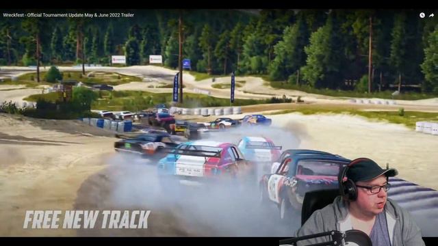 My Reaction To Wreckfest - Official Tournament Update | May & June 2022 Trailer | 4K