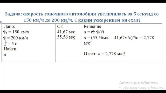 Как понять физику с нуля? Ускорение. смотреть онлайн