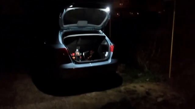 В багажнике Lacetti теперь есть свет! смотреть онлайн