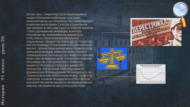 История 11 класс Урок№29 Корректировка курса реформ и попытки стабилизации экономики смотреть онлайн