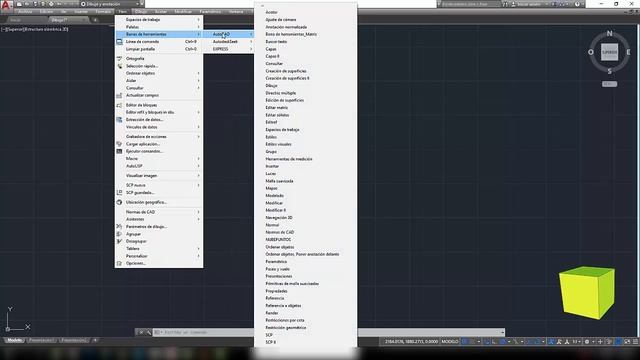 21 - Configurar espacio de trabajo de autocad 2017 como en versiones antiguas смотреть онлайн