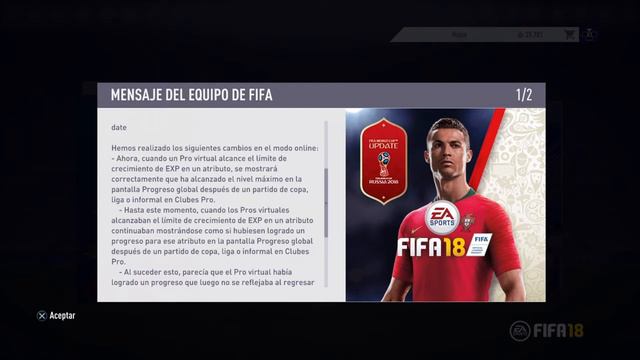 FIFA 18 Actualización 1.13 (PS4/XBOX ONE/PC) смотреть онлайн