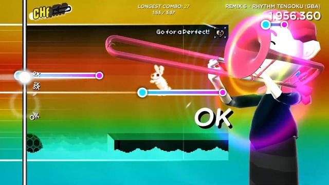 Rhythm Tengoku - Remix 6 (Trombone Champ Custom Chart) смотреть онлайн