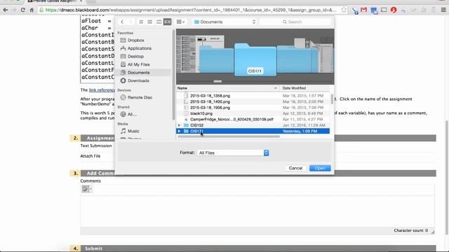 Submitting Java files to Blackboard смотреть онлайн