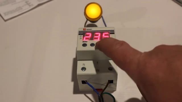 Реле напряжения  как подключить и настроить