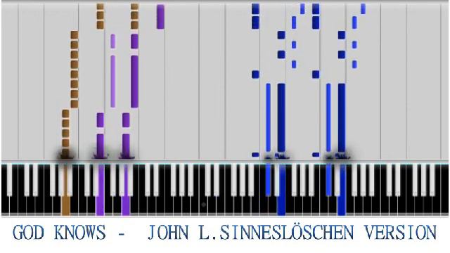 God Knows - (Alternative Hard Piano Version; 5000 NOTES) - Best Version смотреть онлайн
