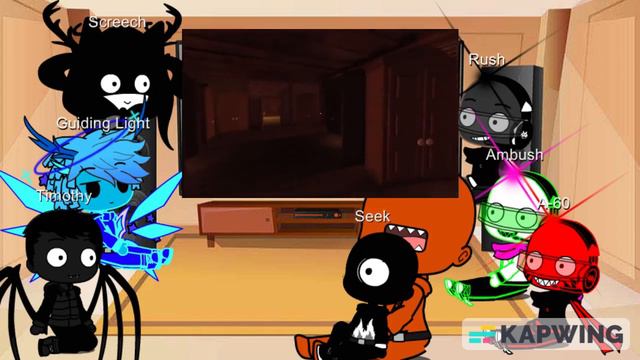 Doors Monsters React to How to scare Jack and Ambush Pt2 смотреть онлайн