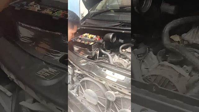 remove and install alternator Mercedes Benz viano engine v6 смотреть онлайн