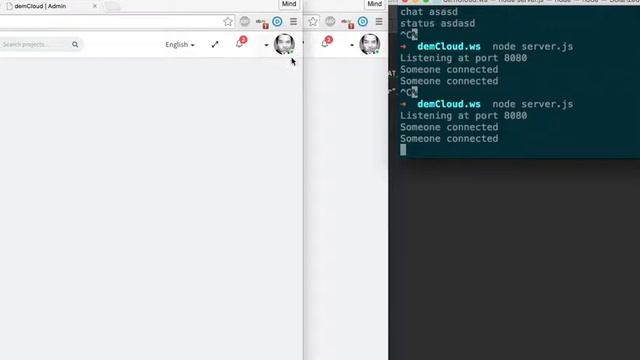demcloud: angular websocket user status смотреть онлайн