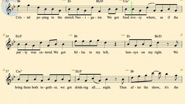 Flugelhorn - Ignition - R. Kelly - Sheet Music, Chords, & Vocals смотреть онлайн