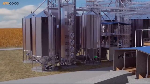 Элеватор. Технология хранения и транспортировки зерна. смотреть онлайн