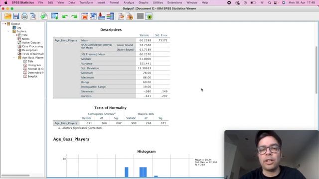SPSS Tutorial #17: Kolmogorov-Smirnov (KS Test) смотреть онлайн