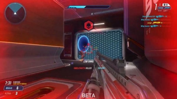 INSANE ODDBALL SPOT!  #Splitgate ARENA WARFARE