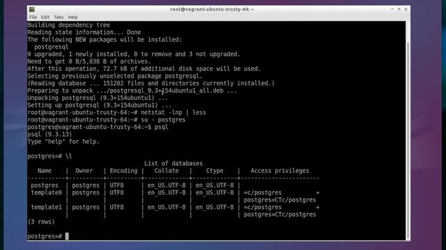 InstallPostgresqlOnUbuntu смотреть онлайн
