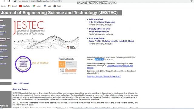 Fast publishing journal unpaid / less paid /SCI / scopus indexed/ UGC / Springer 2021 смотреть онлайн