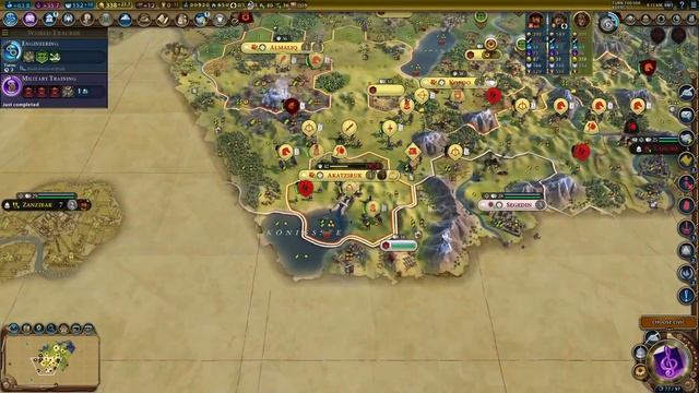 Civ 6 | The Huns Return To Civ 6! Will They Prove A Mighty Foe? – (#2 Deity Scythia Civilization VI смотреть онлайн