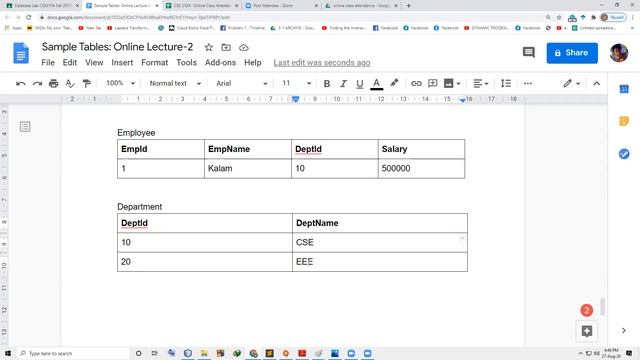 CSE3104 Lab07 - SQL UNION, INTERCEPT, EXCEPT, EXIST, NOT EXIST, String, Date смотреть онлайн