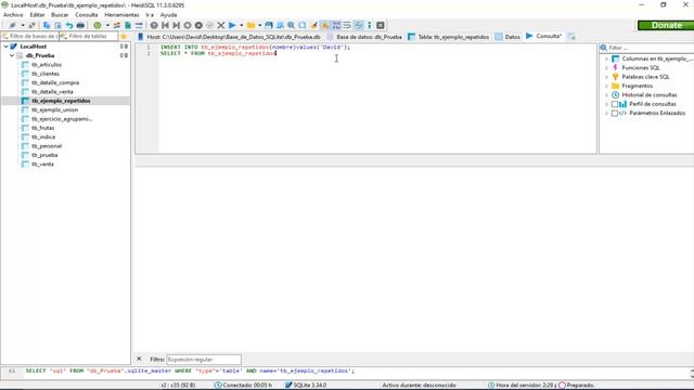 Tutorial SQLite 2023 N 51 Consulta SELECT CLAUSULA DISCTINCT смотреть онлайн