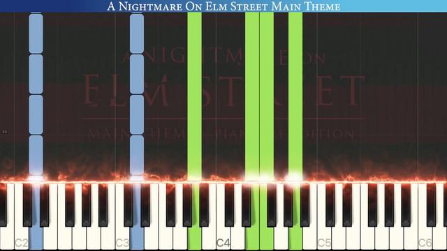 A Nightmare on Elm Street Theme | Piano Tutorial смотреть онлайн