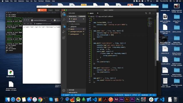 PROTECT YOUR REST API using Nodejs middleware and Express tutorial . bcrypt смотреть онлайн