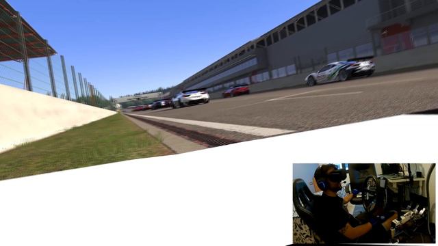 Assetto Corsa + Oculus Rift CV1 + Repeticion en VR + Ferrari GT2 + SPA смотреть онлайн