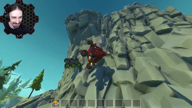 We Race To The Finish, But Our Cars Are Attached WITH ROPE! - Scrap Mechanic Multiplayer Monday смотреть онлайн