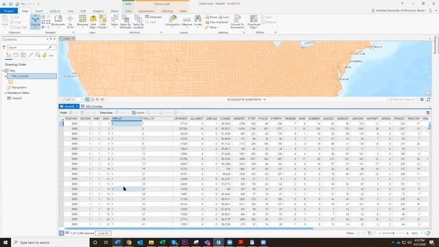Importing an excel file and adding fields in ArcGIS Pro. смотреть онлайн