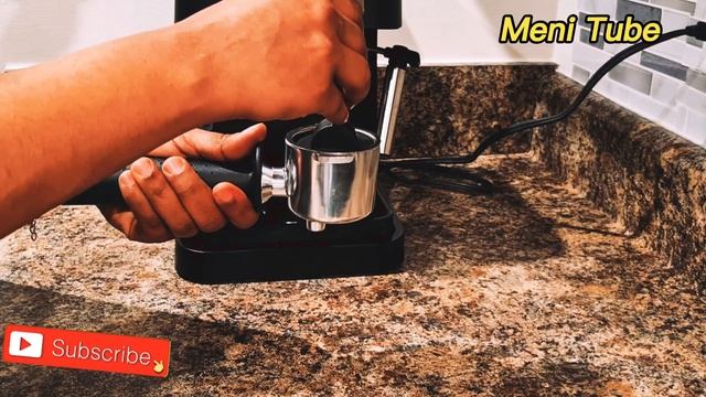 How to Make Espresso? DeLonghi - Ethiopian - Coffee - የመኪያቶ አሰራር በቤታችን - የወተት ቡና - የማሽን ቡና смотреть онлайн