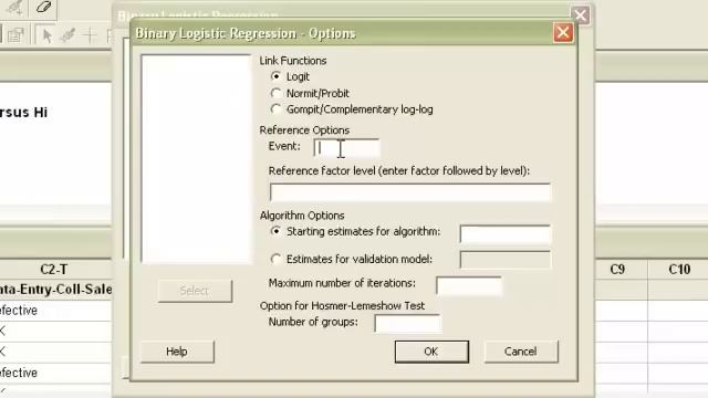 Binary Logistic Regression in Minitab смотреть онлайн