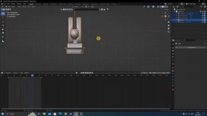Залипательная анимация маятника в Blender