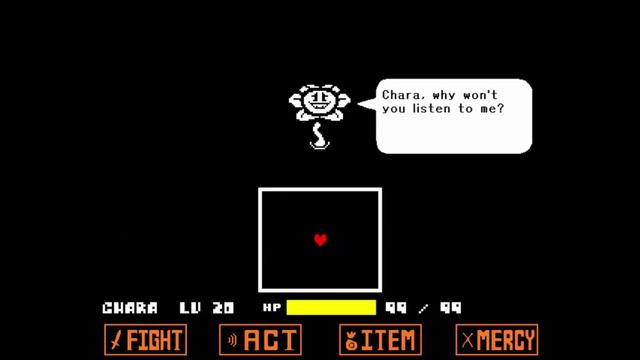 Unitale - Flowey genocide(1) смотреть онлайн