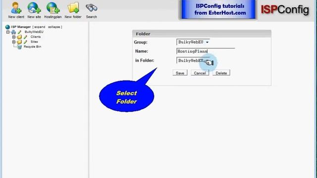 ISPConfig Tutorials: 3. Creating New Folder (First Steps) смотреть онлайн