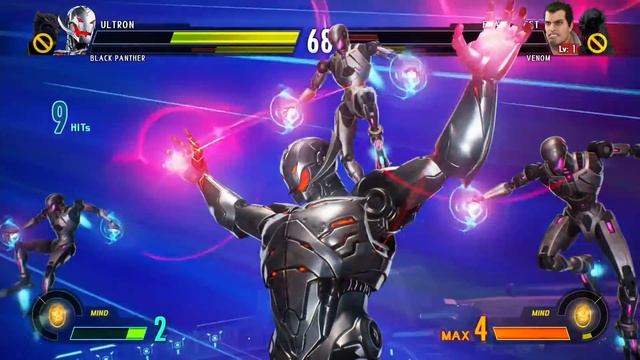 Unlock Black Panther and Ultron Skins Marvel VS Capcom Infinite Arcade Gameplay смотреть онлайн