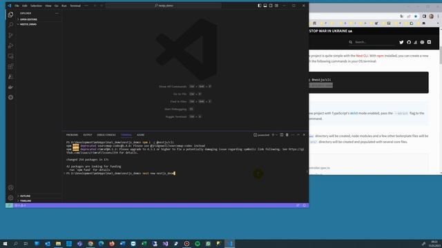 Start NestJS . Install and Run Backend Service Controller Node.js смотреть онлайн