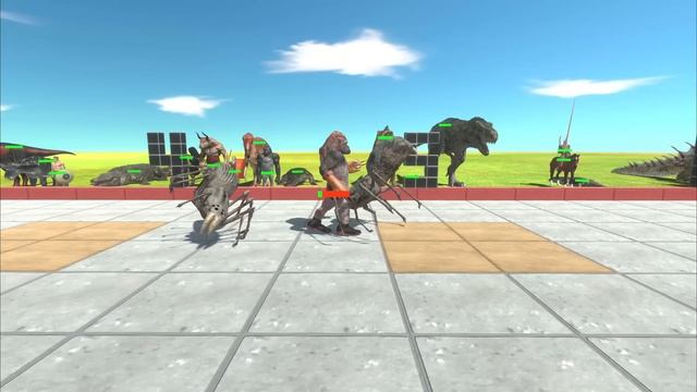 Spider Test - Animal Revolt Battle Simulator смотреть онлайн