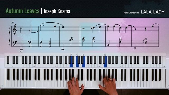 Autumn Leaves | Joseph Kosma | Piano Tutorial? смотреть онлайн