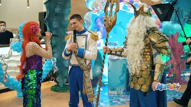 Незабываемый праздник Кристины Дудковой// Kristitheone// Подводный мир// Русалочка// Балерины. смотреть онлайн