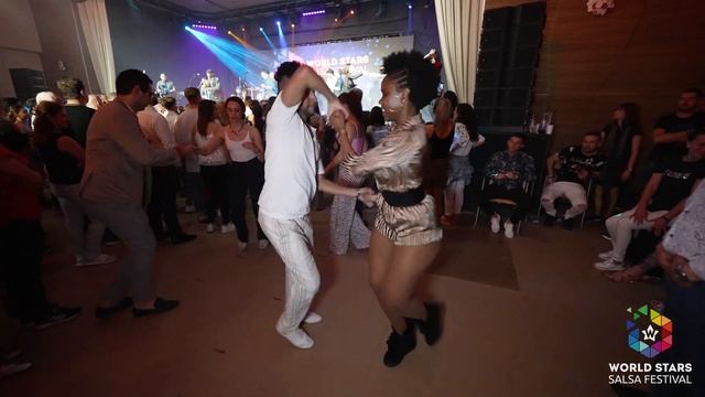 Noemie La Negra Tomasa & Gabriel - Salsa Social Dance at World Stars Salsa Festival 2022 смотреть онлайн