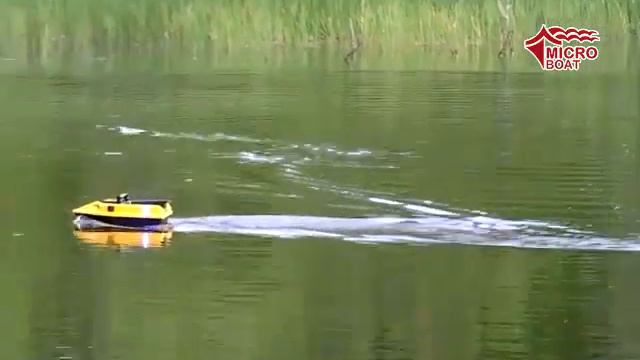 Демонстрация самого экономичного прикормочного кораблика MICROBOAT SEDNA-1-MINI смотреть онлайн