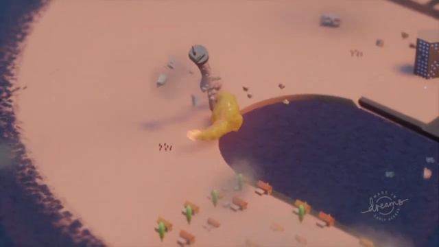 Dreams PS4 - [WIP] Top-down Kaiju Action (The City Destruction Game) смотреть онлайн