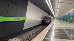 Перегонка 81-717.5М/714.5М «Номерной» на Станции «Озерная» Солнцевской Линии.