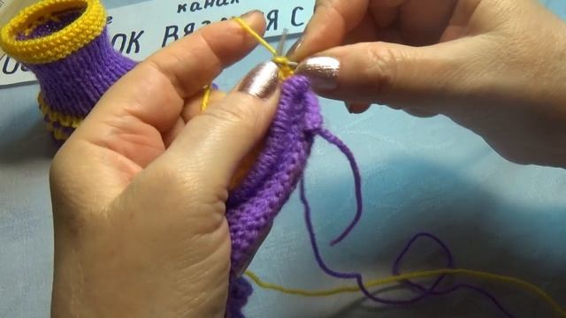 ПИНЕТКИ СПИЦАМИ С УЗОРОМ _ЕЖИК_#371 смотреть онлайн