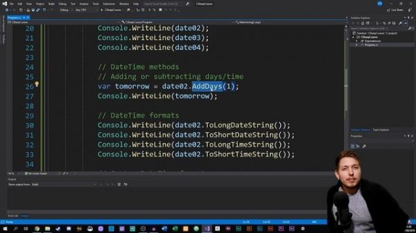 17: DateTime in C# | Creating Dates and Times in C# | C# Tutorial For Beginners | C Sharp Tutorial
