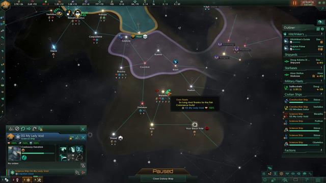 Stellaris Megacorp Dying Homeworld (MDH) Playthrough pt 1 - Explore смотреть онлайн