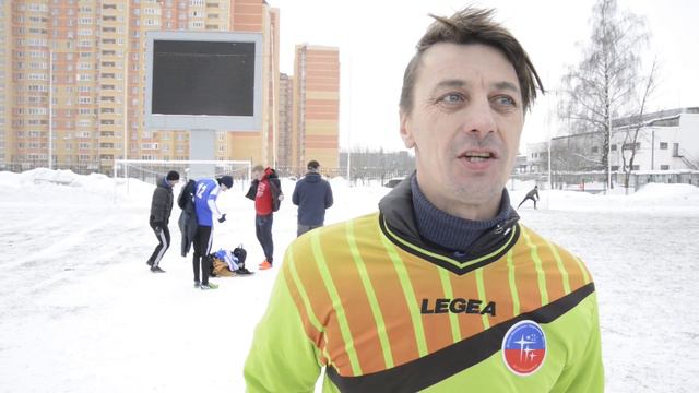 14 тур Зимнего Первенства по футболу г. Краснознаменск 2017-2018 (обзор) смотреть онлайн