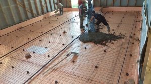 Топпинговый пол для моей мастерской